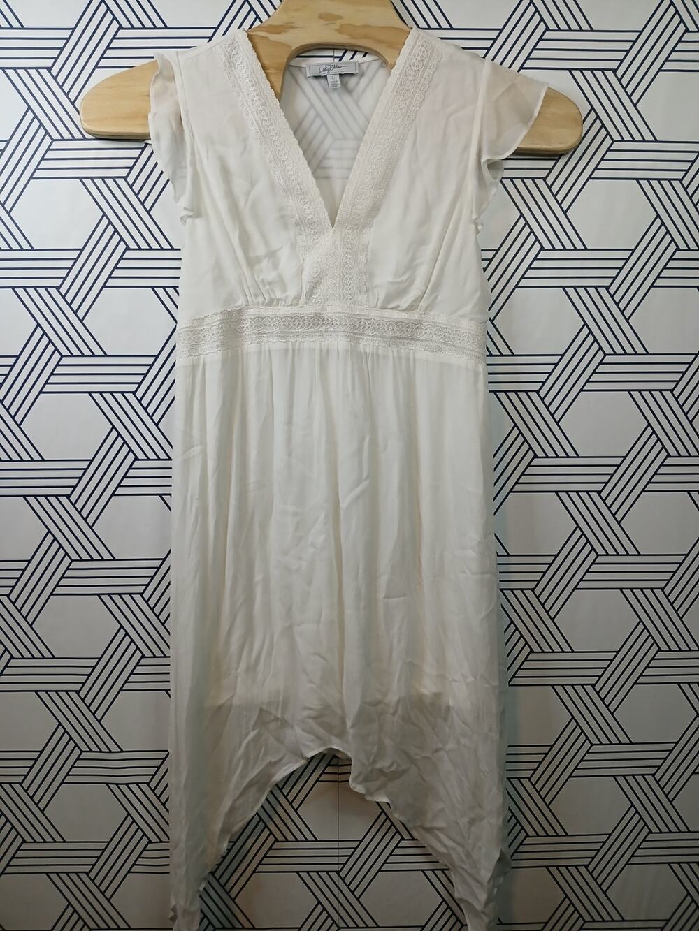 Libby Edelman Romantic Cottagecore Boho Fairy Coastal Cowgirl dress Size L